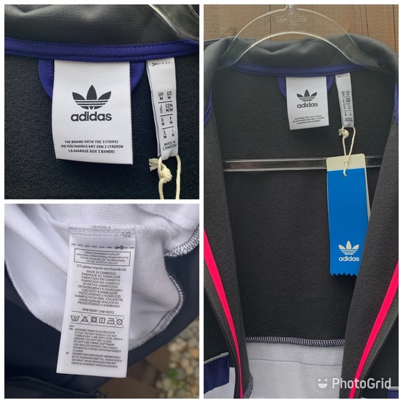 ***SOLD***Adidas Retro Inspired Zip Track Jacket. - Picture 8 of 8